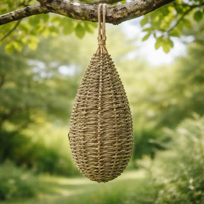 Birdhouse Natural Grass | Hanging Nesting Place Outdoor