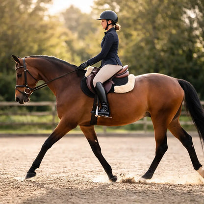 Pferd Half Pad Sattelunterlage | Rutschfest & Atmungsaktiv