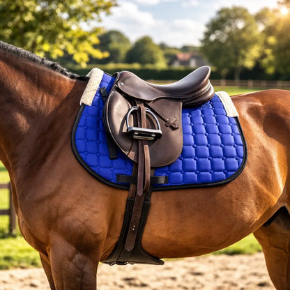 Pferd Satteldecke Reiten | Stoßdämpfend & Atmungsaktiv