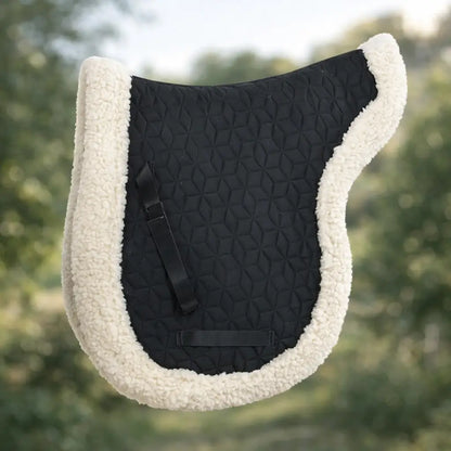 Pferde Satteldecke Reiten | Lammfell & Stoßdämpfend