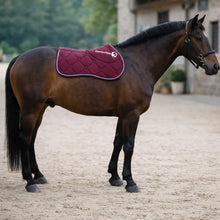 Shock-Absorbing Horse Saddle Pad with Sheepskin | Warm & Breathable