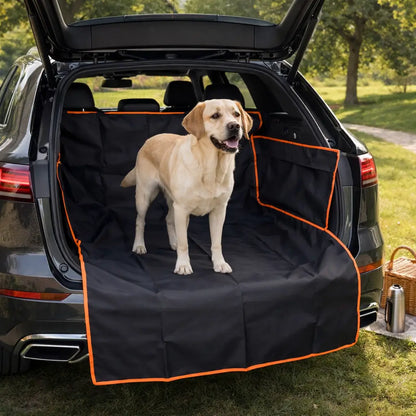 Couverture de coffre pour chien étanche & antidérapante | Housse de siège auto