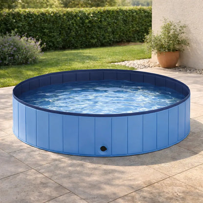 Piscine pliable en PVC pour chiens | Antidérapante & robuste