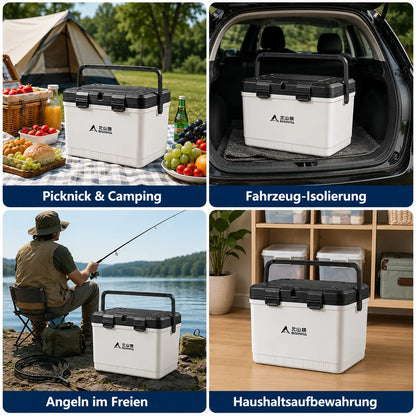 Camping Kühlbox | Tragbare Eisbox für Camping, Angeln & Picknick