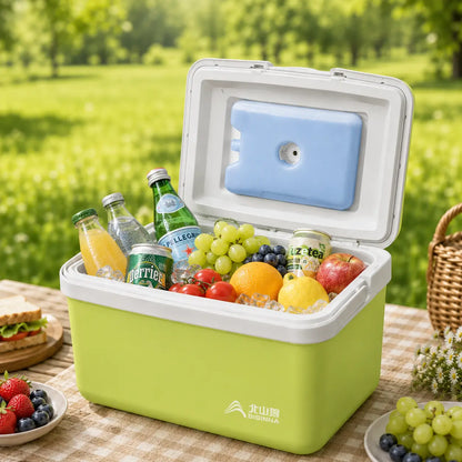 Camping Kühlbox mit PU-Isolierung | Tragbare Eisbox für Outdoor
