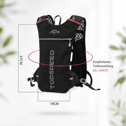 Laufrucksack mit Trinksystem 5L | Ultraleicht für Laufen & Wandern