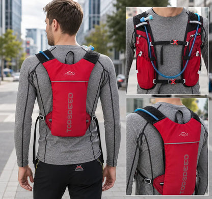 Laufrucksack mit Trinksystem 5L | Ultraleicht für Laufen & Wandern