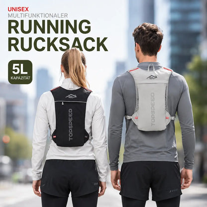 Laufrucksack mit Trinksystem 5L | Ultraleicht für Laufen & Wandern