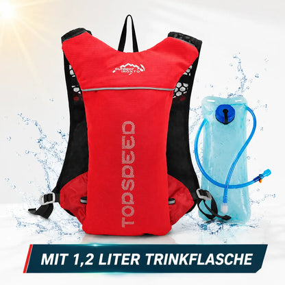Laufrucksack mit Trinksystem 5L | Ultraleicht für Laufen & Wandern
