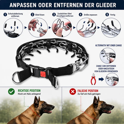 Anti-Zug Hundehalsband | Sanfte Kontrolle & Training