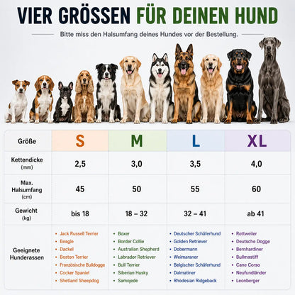 Anti-Zug Hundehalsband | Sanfte Kontrolle & Training