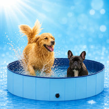 Foldable Dog Swimming Pool | PVC Dog Pool for Summer & Bathtub