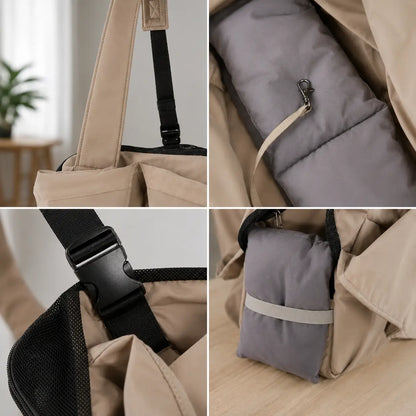 Dog Carrier Bag | Comfortable & Safe Shoulder Bag for On the Go