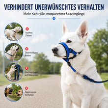 Hundehalfter gegen Ziehen | Verstellbar für Gassi gehen