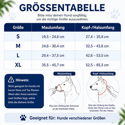 Hundehalfter gegen Ziehen | Verstellbar für Gassi gehen