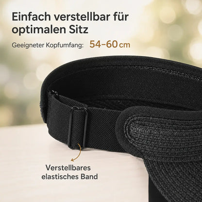 Damen Sonnenhut mit UPF 80+ UV-Schutz und breiter Krempe