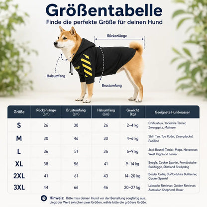 Hundepullover Winter | Warmer Baumwoll-Sweater für Hunde