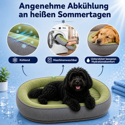 Cooling Dog Bed | Breathable & Washable