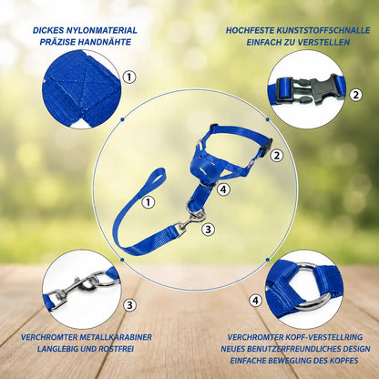 Dog Muzzle Nylon | adjustable, safe & comfortable