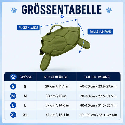 Dog Life Jacket | Swimming Aid with Buoyancy & Handle