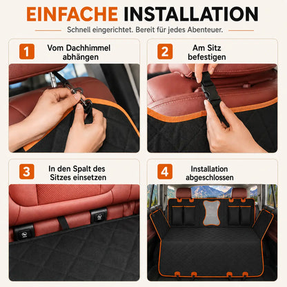 Dog Car Seat Back | Waterproof & Non-Slip Protective Blanket for the Car