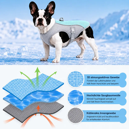 Dog Cooling Vest | Breathable, UV Protection & Adjustable