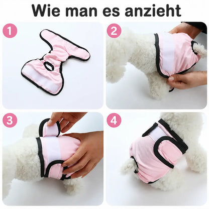 Washable dog diapers | Leak-proof & Breathable