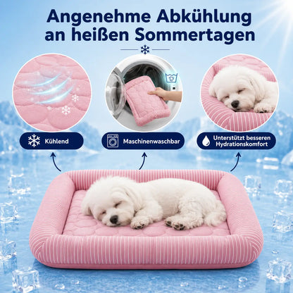 Kühlendes Hundebett | Mehr Kühlkomfort mit GRATIS Kühlmatte