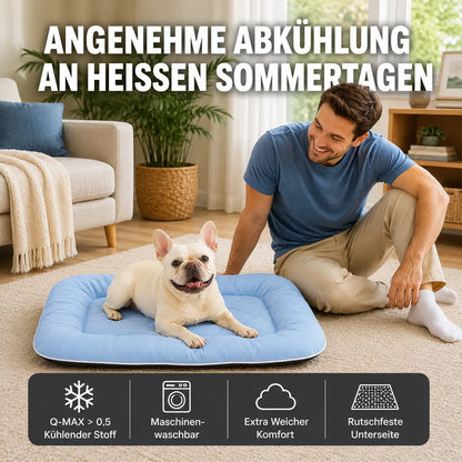 Kühlendes Hundebett | Mit GRATIS Kühlmatte & Komfort
