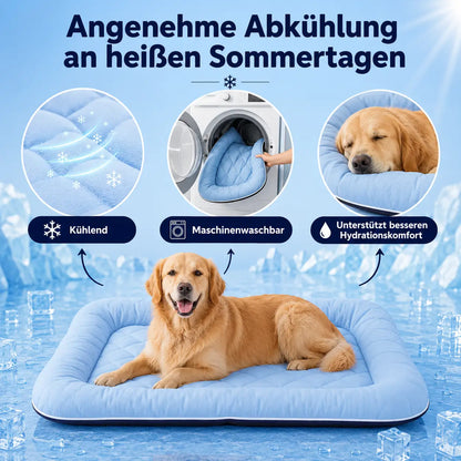 Kühlendes Hundebett | Mit GRATIS Kühlmatte & Komfort