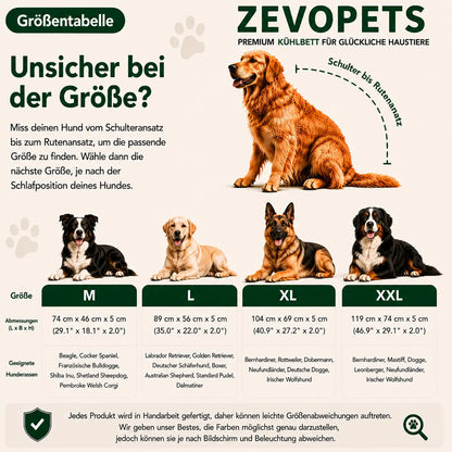 Kühlendes Hundebett | Mit GRATIS Kühlmatte & Komfort