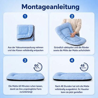 Kühlendes Hundebett | Mit GRATIS Kühlmatte & Komfort