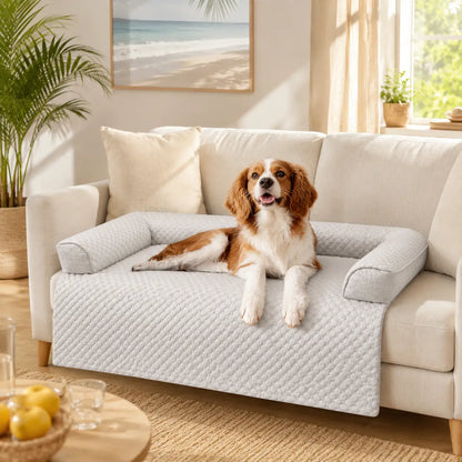 Kühlendes Hundebett | Waschbar, Wasserdicht & GRATIS Kühlmatte