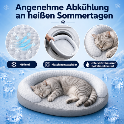 Dog Cooling Mat Summer | Washable & Non-Slip