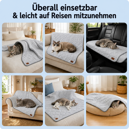 Couverture pour chien imperméable Tapis rafraîchissant | Couverture réversible