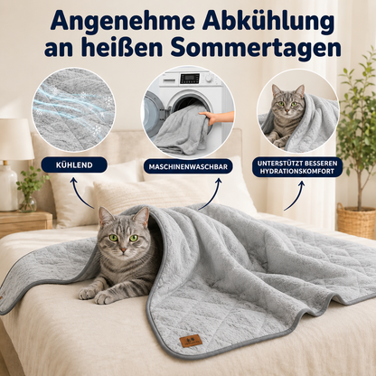 Couverture pour chien imperméable Tapis rafraîchissant | Couverture réversible