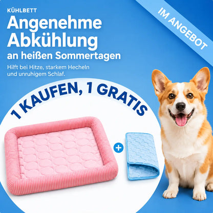 Kühlendes Hundebett | Mehr Kühlkomfort mit GRATIS Kühlmatte