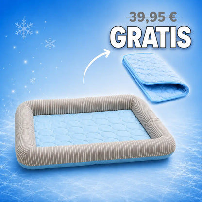 Kühlendes Hundebett | Mehr Kühlkomfort mit GRATIS Kühlmatte