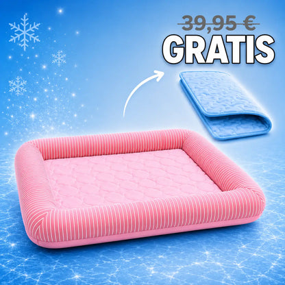 Kühlendes Hundebett | Mehr Kühlkomfort mit GRATIS Kühlmatte