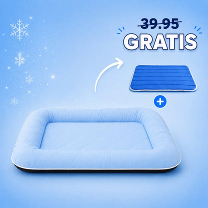 Kühlendes Hundebett | Mit GRATIS Kühlmatte & Komfort