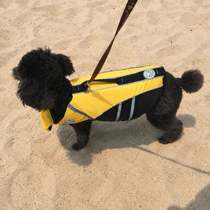 Schwimmweste Hund mit Griff | Sicherer Auftrieb & Sichtbarkeit