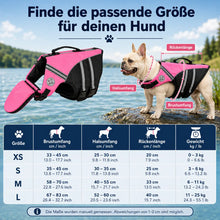 Schwimmweste Hund mit Griff | Sicherer Auftrieb & Sichtbarkeit