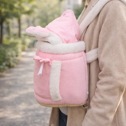 Sac de transport pour chat à dos | Sac de transport chaud pour chat