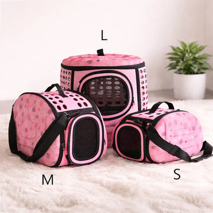 Sac de transport pour chats et petits chiens | Pliable et stable