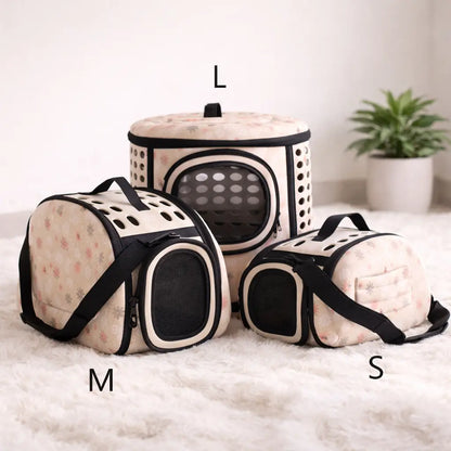 Sac de transport pour chats et petits chiens | Pliable et stable
