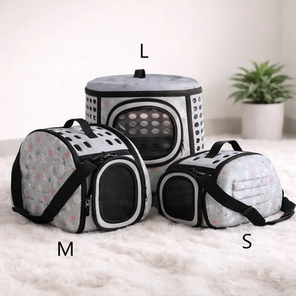 Sac de transport pour chats et petits chiens | Pliable et stable
