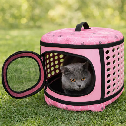 Sac de transport pour chats et petits chiens | Pliable et stable