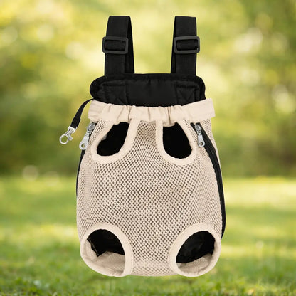 Katzen & Kleine Hunde Rucksack Transporttasche | Atmungsaktiv
