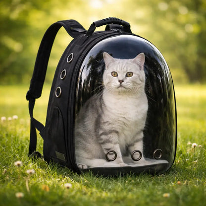Sac à dos de transport pour chats | Sac à dos capsule pour chats respirant