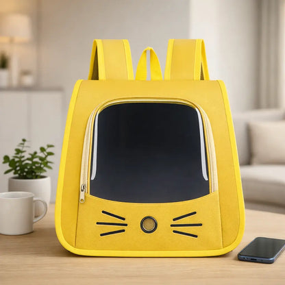 Cat Backpack Carrier | Foldable Cat Backpack Mesh